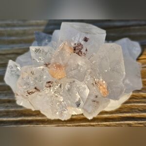 Apophyllite & Stillbite Raw Crystal Cluster